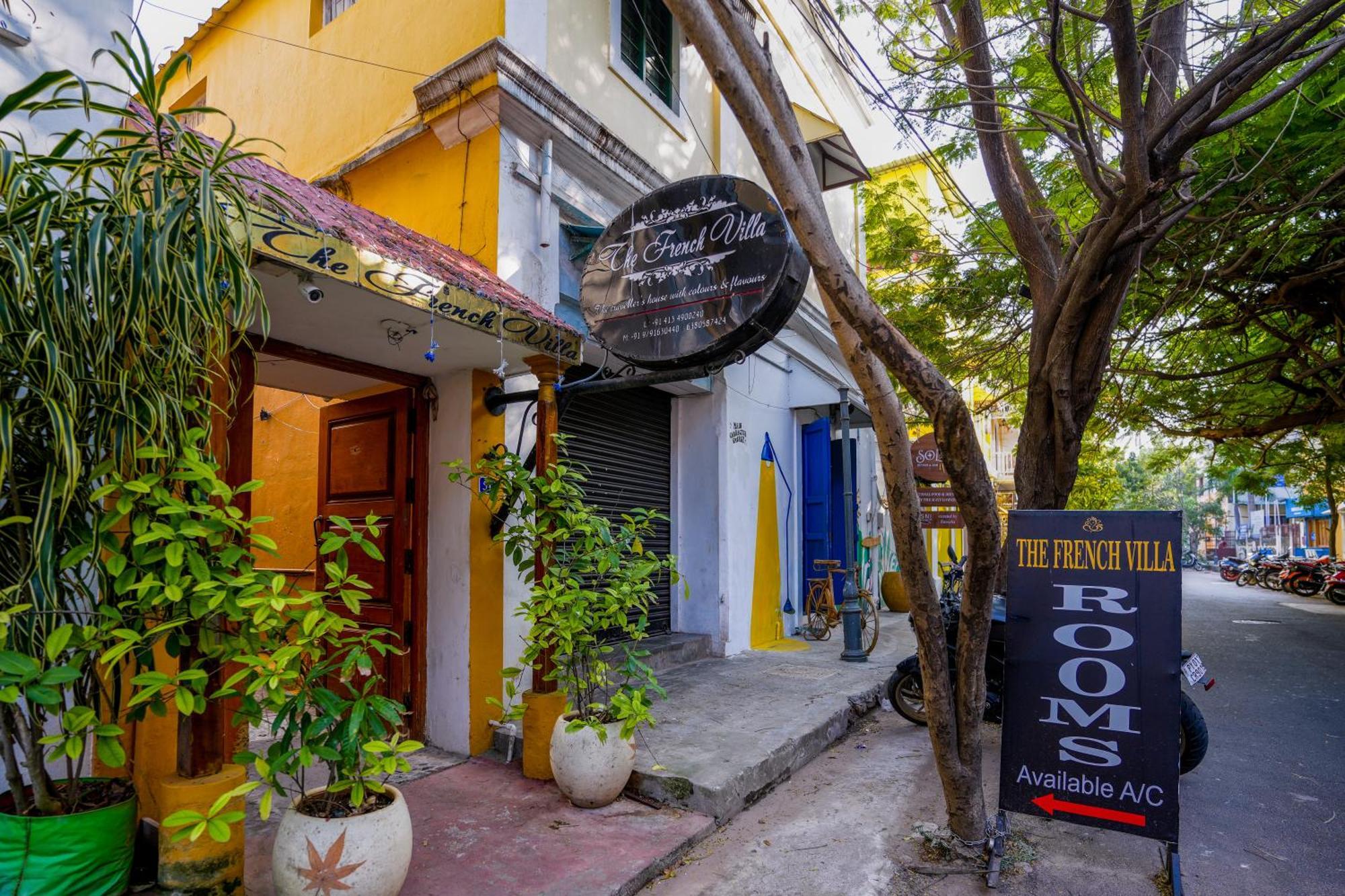 French Villa Puducherry Exterior foto